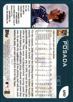 Jorge Posada 2001 Topps Series Mint Card  #120
