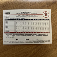 Steven Matz 2024 Topps Update Holiday Foil Card #US329
