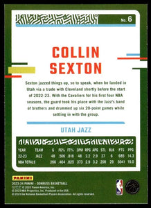 Collin Sexton 2023 2024 Donruss Green Laser Series Mint Card #6