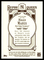 Roger Maris 2012 Topps Gypsy Queen Series Mint Card #244
