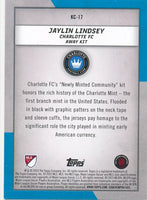 Jaylin Lindsey 2023 Topps MLS Kitcore Series Mint Card #KC-17
