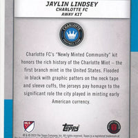 Jaylin Lindsey 2023 Topps MLS Kitcore Series Mint Card #KC-17