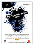 Peyton Manning 2010 Score Series Mint Card #16

