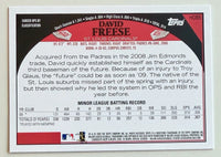 David Freese 2009 Topps Factory Set Hobby Exclusive Rookies Series Mint Card #HOB5
