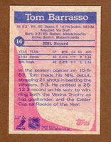 Tom Barrasso 1984 1985 Topps Series Rookie Card #14
