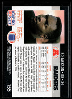 Bo Jackson 1990 Pro Set Series Mint Card #155
