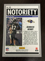 Derrick Henry 2025 Panini Mosaic Notoriety Series Mint Card #4
