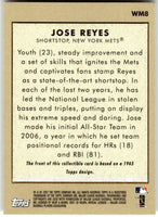 Jose Reyes 2007 Topps Walmart Series Mint Card #WM8

