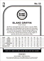Robert Griffin 2019 2020 Panini Hoops Blue Series Mint Card #53
