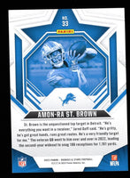 Amon-Ra St. Brown 2023 Panini Rookies and Stars Series Mint Card #33
