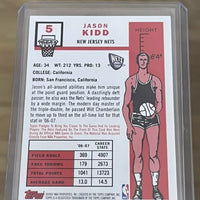 Jason Kidd 2007 2008 Topps 57 Variation 50th Anniversary Game Used Jersey #5
