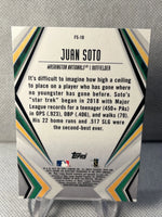 Juan Soto 2019 Topps Chrome Future Stars Card #FS-10

