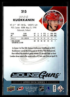 Janne Kuokkanen 2017 2018 Upper Deck Young Guns Series Mint Card #213
