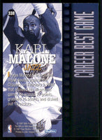 Karl Malone 1996 1997  Hoops Career Best Game Series Mint Card #338
