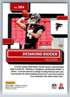 Desmond Ridder 2022 Donruss Series Mint Rookie Card #304
