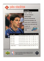John Stockton 1998 1999 Upper Deck Black Diamond Series Mint Card #85

