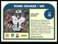 Rome Odunze 2024 Panini Score Protential Series Mint Rookie Card #18
