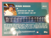 Wade Boggs 2001 Topps Who Would Have Thought Series Mint Card  #WWHT19
