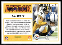 T.J. Watt 2024 Score Sack Attack Series Mint Card #1
