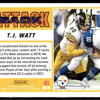 T.J. Watt 2024 Score Sack Attack Series Mint Card #1