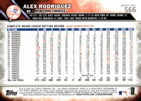 Alex Rodriguez 2016 Topps Series Mint Card #566
