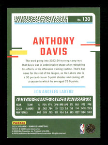 Anthony Davis 2023 2024 Donruss Series Mint Card #130