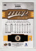 Bobby Orr 2014 2015 Upper Deck MVP Series Card #296

