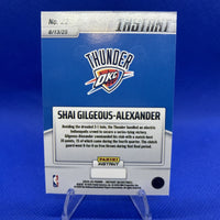 Shai Gilgeous-Alexander 2025 Panini Instant NBA Champions Series Mint Card #22
