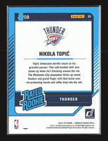 Nikola Topic 2024 2025 Panini Donruss Green Laser Series Mint Card #208
