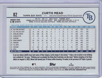 Curtis Mead 2024 Topps Mint Rookie Card #82
