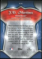 J.D. Martinez 2022 Topps Chrome Pinstriped Series Mint Card #P-14
