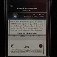 Karol Swiderski 2023 Topps MLS Icy White Foil Series Mint Card #135