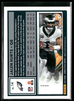 Jalen Hurts 2025 Donruss Optic Series Mint Card #14
