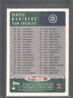 Ichiro Suzuki 2002 Topps Total Team Checklists Series Mint Card #TTC25
