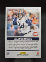 Caleb Williams 2025 Score Throw Backs Series Mint Insert Card #4
