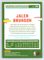 Jalen Brunson 2023 2024 Donruss Series Mint Card #189
