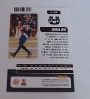 Jordan Love 2021 Panini Contenders Draft Picks Game Ticket Purple Series Mint Card  #89
