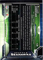 Richard Sherman 2015 Topps Series Mint Card #209
