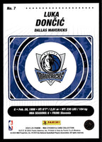 Luka Doncic 2023 2024 Panini Sticker Series Mint Card #7
