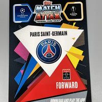 Kylian Mbappe 2020 2021 Topps Match Attax Hat Trick Hero Series Mint Card # HT5