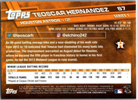 Teoscar Hernandez 2017 Topps Series Mint Rookie Card #67
