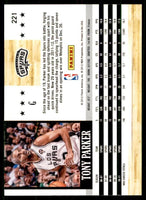 Tony Parker 2011 2012 Panini Hoops Series Mint Card #221
