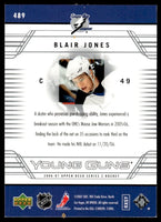 Blair Jones 2006 2007 Upper Deck Young Guns Series Mint Card #489
