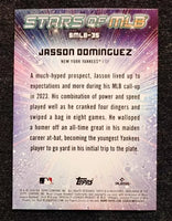 Jasson Dominguez 2024 Topps Stars of the MLB Mint Card #SMLB-35
