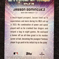 Jasson Dominguez 2024 Topps Stars of the MLB Mint Card #SMLB-35