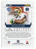 Dexter Williams 2019 Score Series Mint Rookie Card #342
