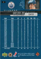 Wayne Gretzky 1999 2000 Upper Deck Series Card #6
