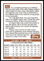 Gary Payton 1990 1991 SkyBox Series Mint Rookie Card #365  Hall of Famer
