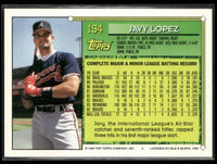 Javy Lopez 1994 Topps Series Mint Card #194
