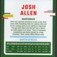 Josh Allen 2023 Panini Donruss Optic Series Mint Card #22